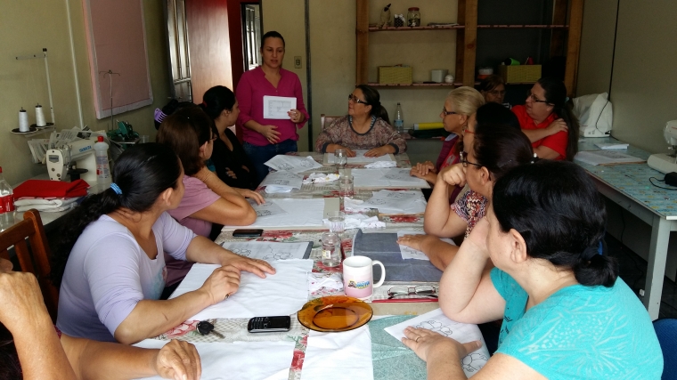 Curso de pintura em tecido